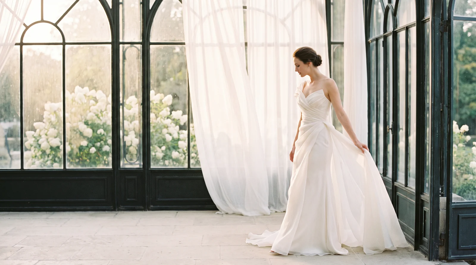 Bridal dresses and ceremony gowns — illustrative theme photography
